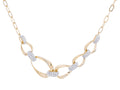 Diamond Necklace - 14 KT Yellow Gold