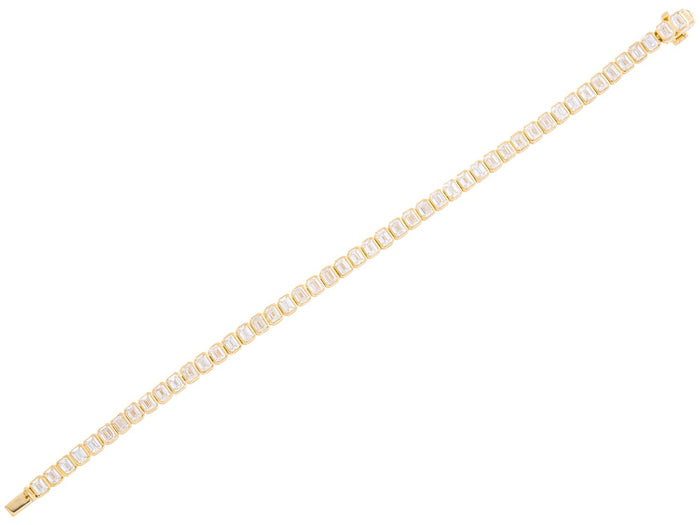Diamond Bracelet - 14 KT Yellow Gold