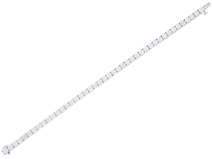 Diamond Bracelet - 14 KT White Gold
