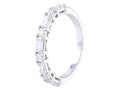 Diamond Band - 18 KT White Gold