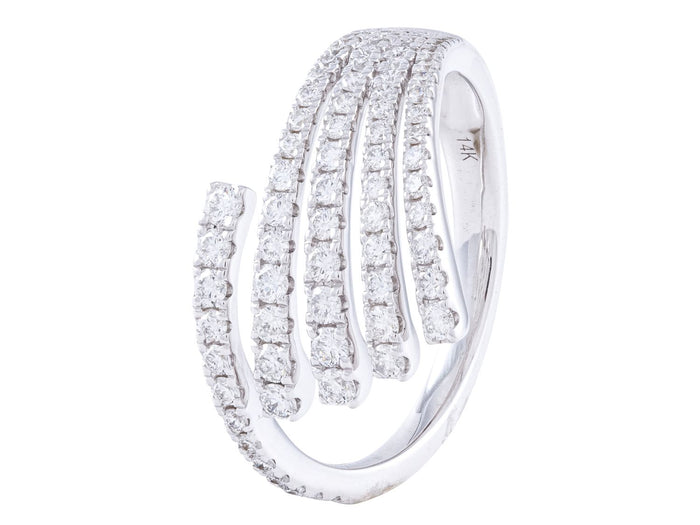 Diamond Ring - 14 KT White Gold