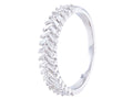 Diamond Band - 14 KT White Gold