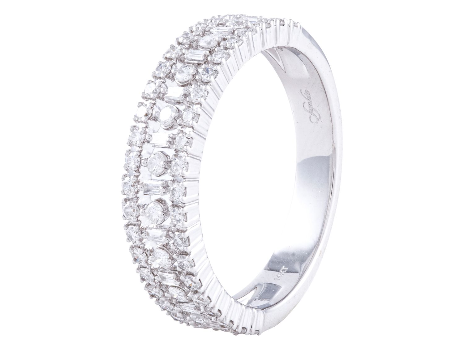 Diamond Ring - 14 KT White Gold