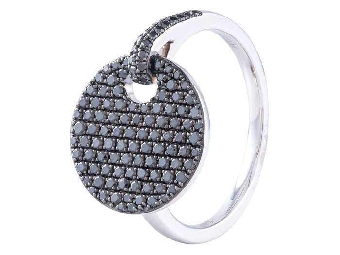 Diamond Ring - 14 KT White Gold