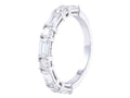 Diamond Band - 18 KT White Gold