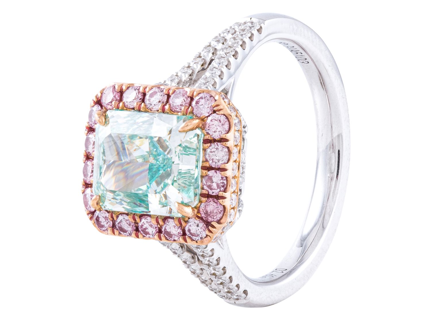 Diamond Ring - 18 KT White Gold