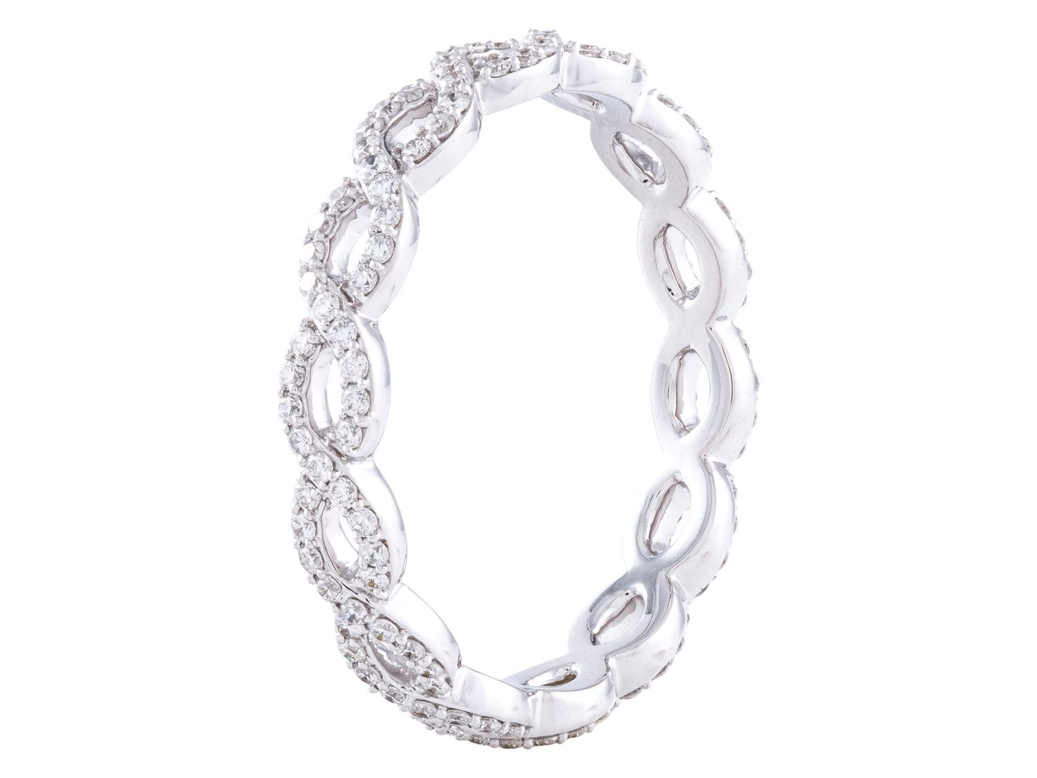 Diamond Ring - 14 KT White Gold
