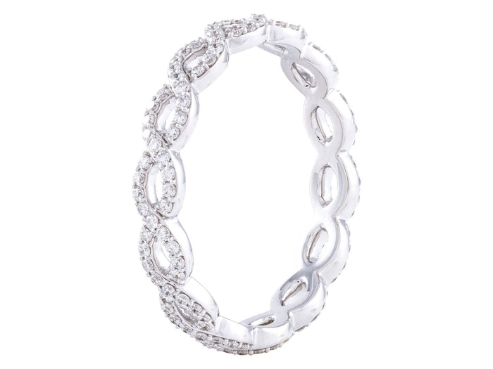 Diamond Ring - 14 KT White Gold
