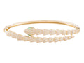 Diamond Bangle - 14 KT Yellow Gold