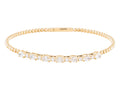 Diamond Bangle - 18 KT Yellow Gold
