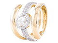 Diamond Ring - 14 KT Yellow Gold