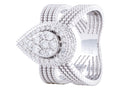 Diamond Ring - 14 KT White Gold