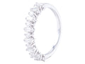 Diamond Band - 14 KT White Gold