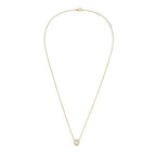 Lab-Grown Round Diamond Bezel Pendant