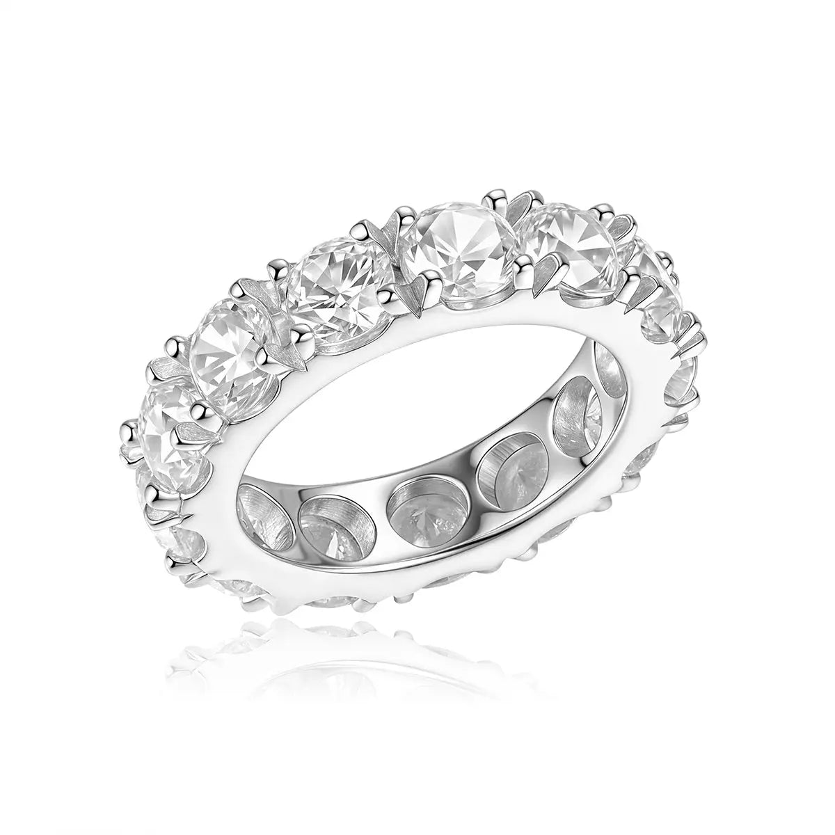 5 Carat Eternity Ring in Platinum