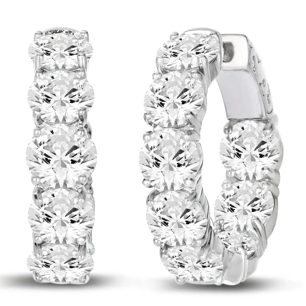 Bethenny Frankel 5 Carat Everyday Hoops