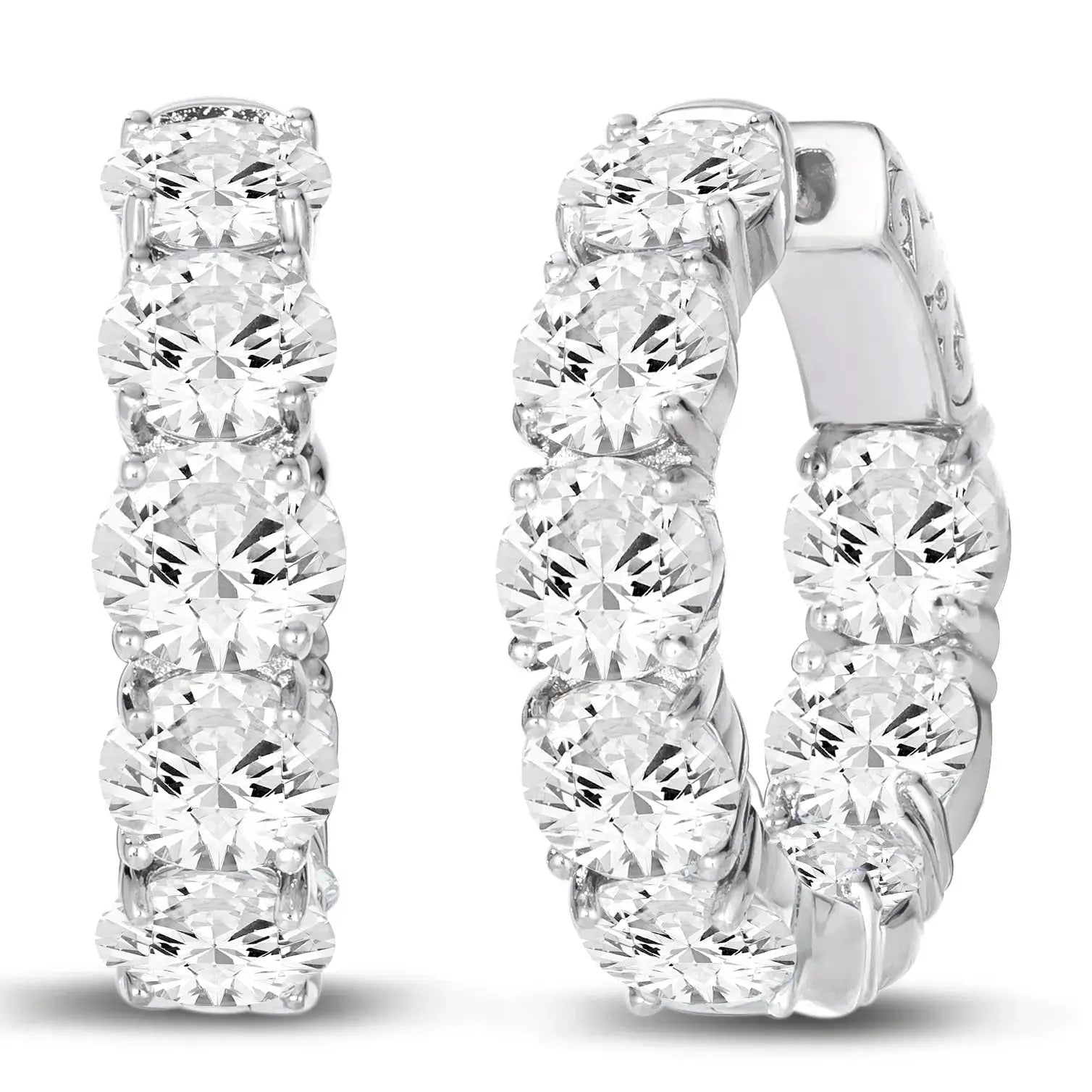 Bethenny Frankel 5 Carat Everyday Hoops