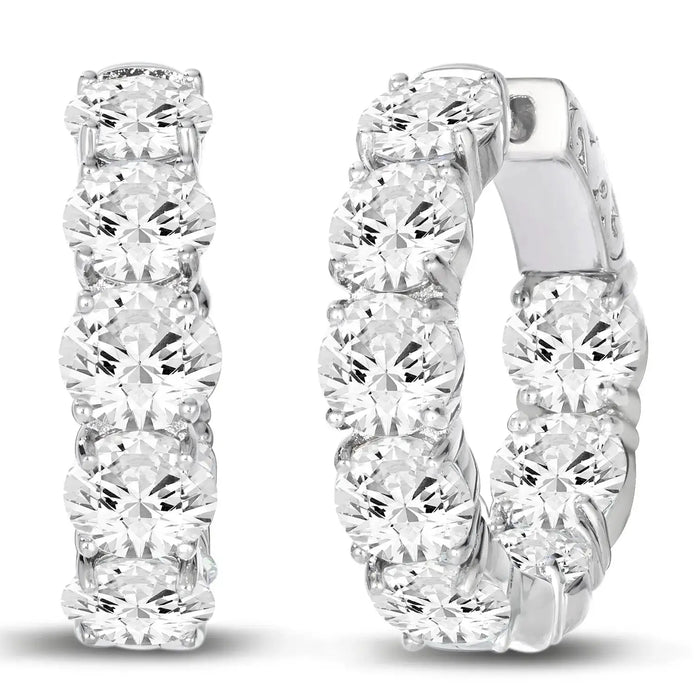 Bethenny Frankel 5 Carat Everyday Hoops