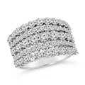5 O'Clock 3 Carat Cocktail Ring