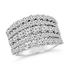 5 O'Clock 3 Carat Cocktail Ring