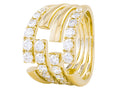 Diamond Ring - 14 KT Yellow Gold
