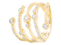 Diamond Ring - 14 KT Yellow Gold