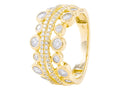 Diamond Ring - 14 KT Yellow Gold