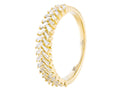 Diamond Band - 14 KT Yellow Gold
