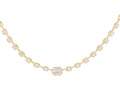 Diamond Necklace - 14 KT Yellow Gold