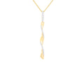 Diamond Necklace - 14 KT Yellow Gold