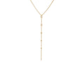 Diamond Necklace - 18 KT Yellow Gold