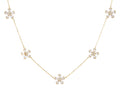 Diamond Necklace - 14 KT Yellow Gold