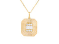 Diamond Necklace - 18 KT Yellow Gold