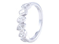 Diamond Band - 14 KT White Gold