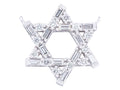 Diamond Pendant - 18 KT White Gold