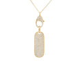 Diamond Necklace - 14 KT Yellow Gold