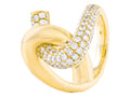 Diamond Ring - 14 KT Yellow Gold