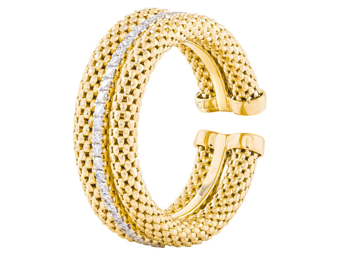 Diamond Ring - 18 KT Yellow Gold