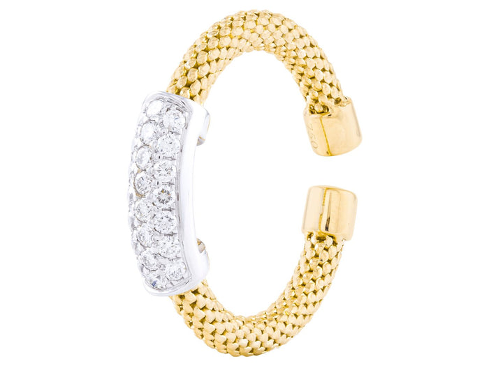 Diamond Ring - 18 KT Yellow Gold