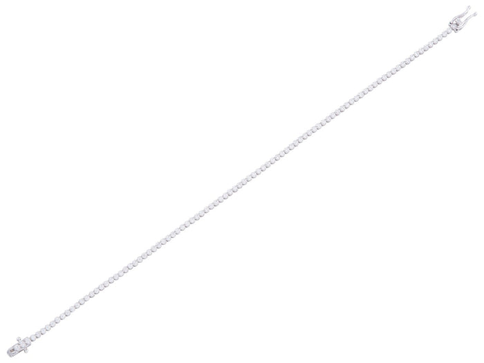 Diamond Bracelet - 14 KT White Gold