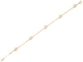 Diamond Bracelet - 14 KT Yellow Gold