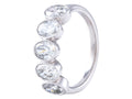 Diamond Band - 18 KT White Gold