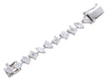 Diamond Necklace - 14 KT White Gold