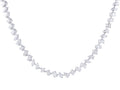 Diamond Necklace - 14 KT White Gold