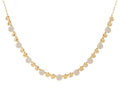 Diamond Necklace - 14 KT Yellow Gold