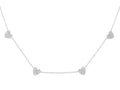 Diamond Necklace - 14 KT White Gold