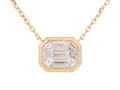 Diamond Necklace - 14 KT Yellow Gold