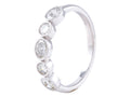 Diamond Band - 18 KT White Gold