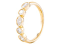 Diamond Band - 18 KT Yellow Gold
