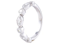 Diamond Band - 18 KT White Gold